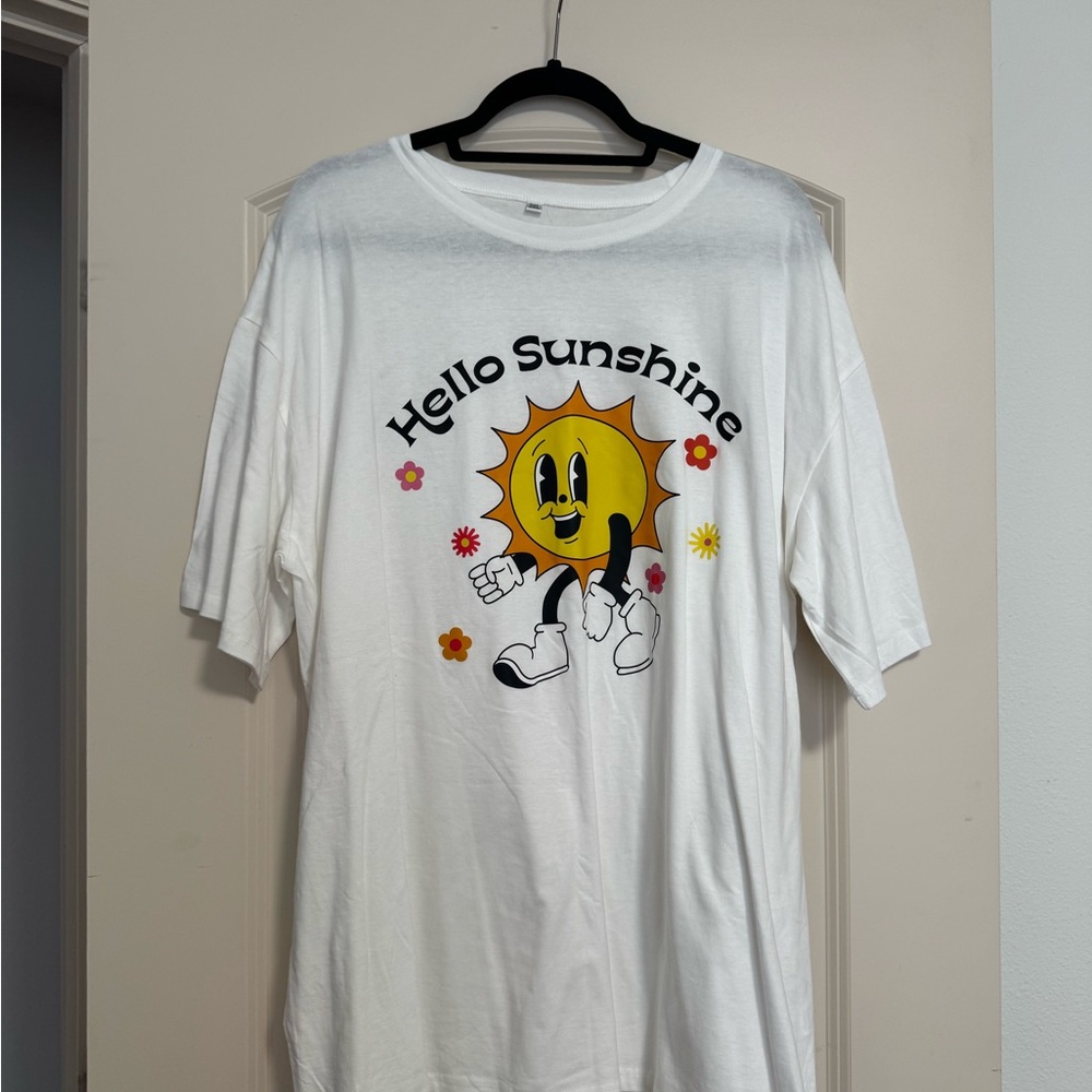 Hello Sunshine White T-Shirt